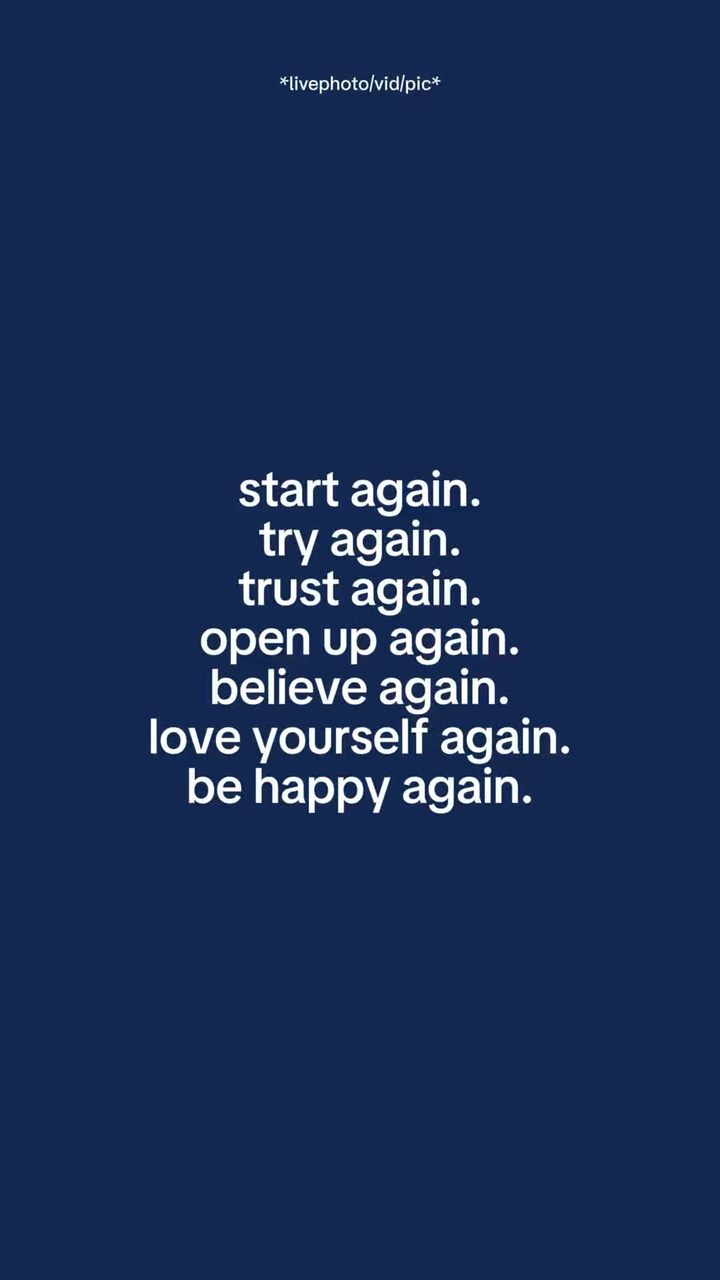 Start Again