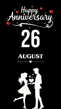 Anniversary 26 August