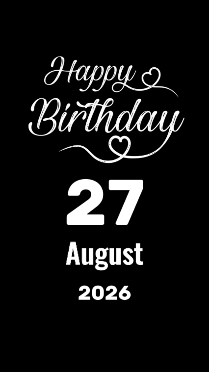 ANNIVERSAIRE AMI 27