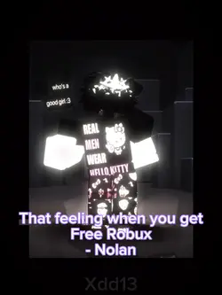 I love robux
