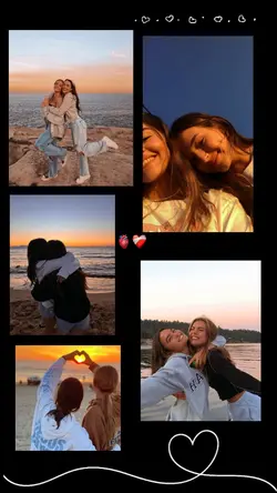 collage Photo sister