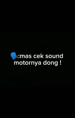 cek sound motor