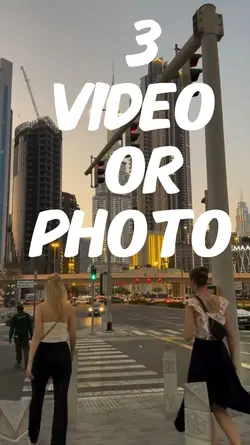 3 video or photo
