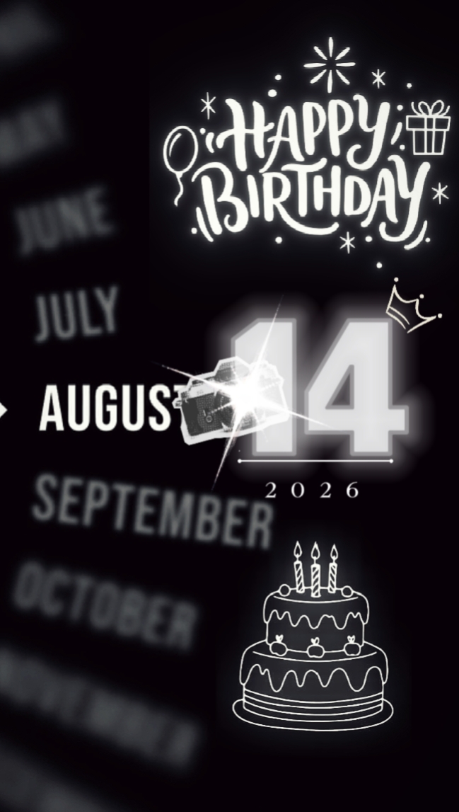 ANIVERSÁRIO MELHOR 14 DE AGOSTO