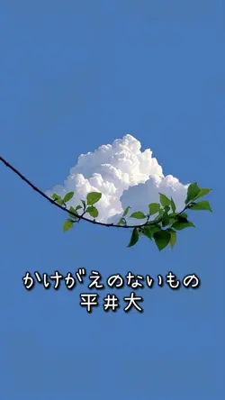 かけがえのないもの/平井大
