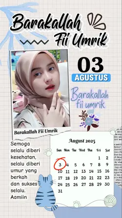 MILAD 3 AGUSTUS