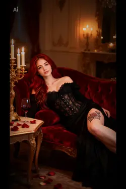 Red Velvet Boudoir