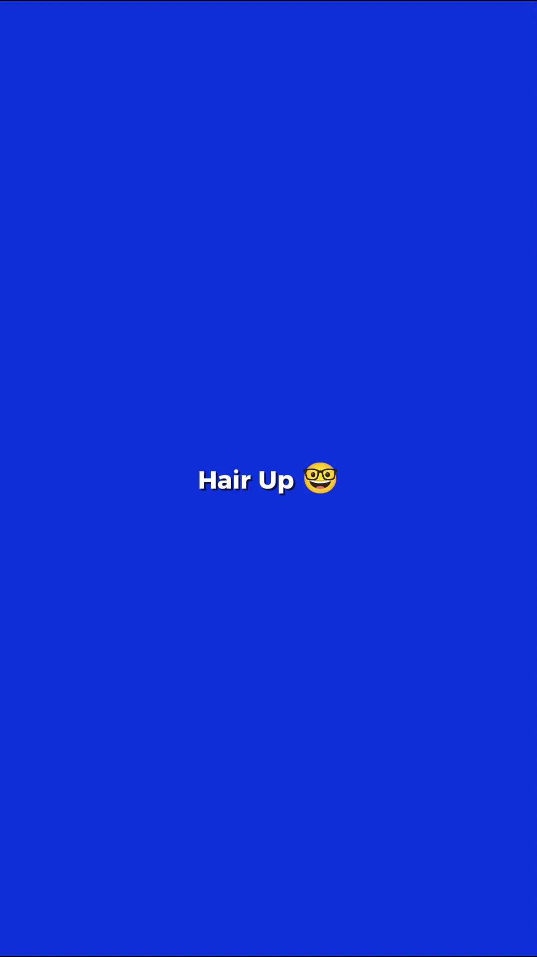 cheveux relevés