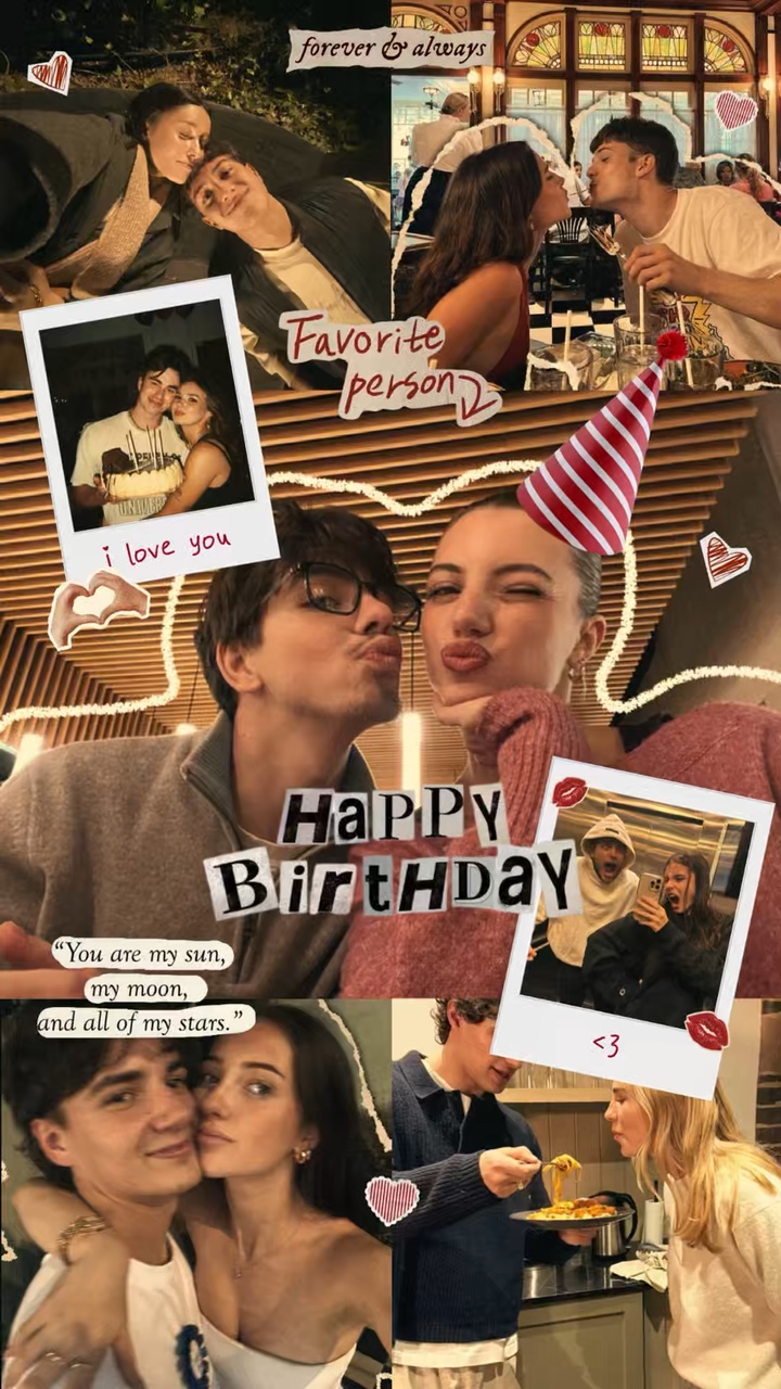 Collage de cumpleaños