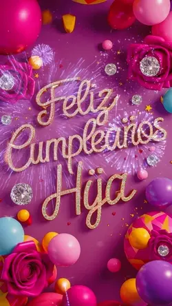 FELIZ CUMPLE MI NIÑA