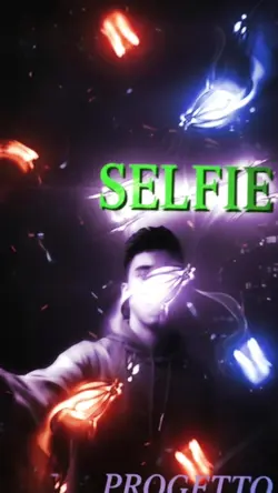 Selfie in rapido movimento