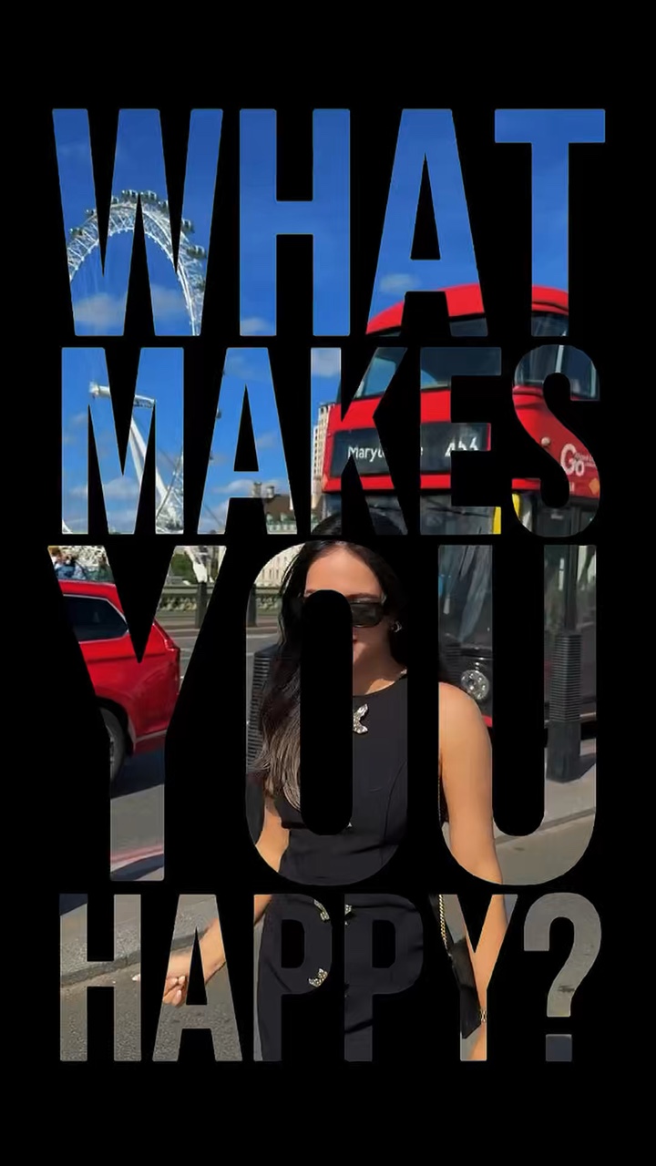 What makes you happy