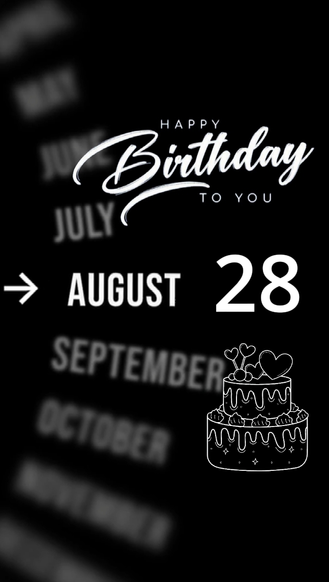 Cumpleaños 28 de agosto