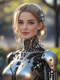 Robot Human AI