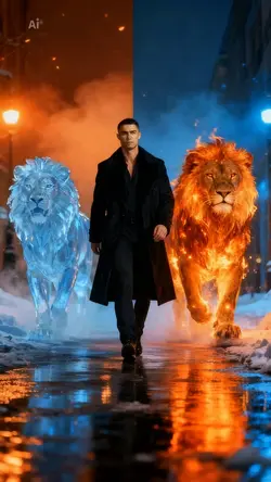 ice lion & fire lion