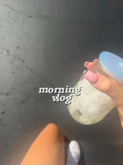 MORNING VLOG