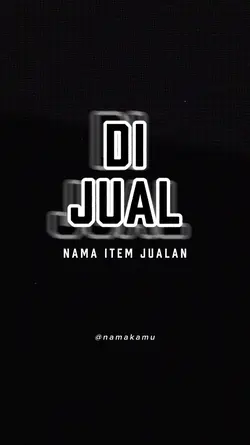 DI JUAL