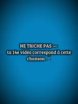 Ne Triche Pas