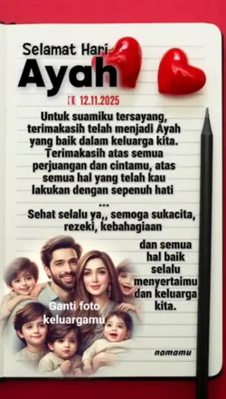 Selamat hari Ayah 