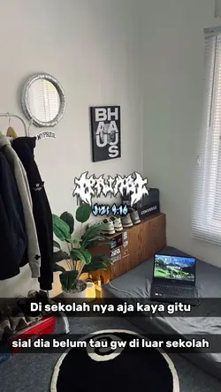 Di sekolah nya aja 