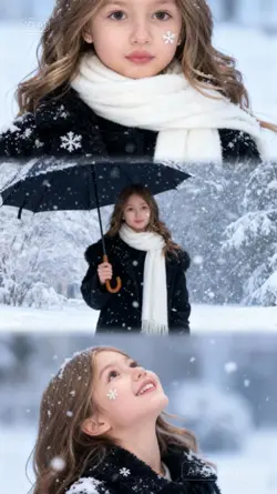 Snow photoshoot