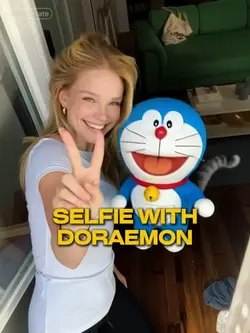 Selfie with Doraemon