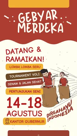 POSTER LOMBA AGUSTUS