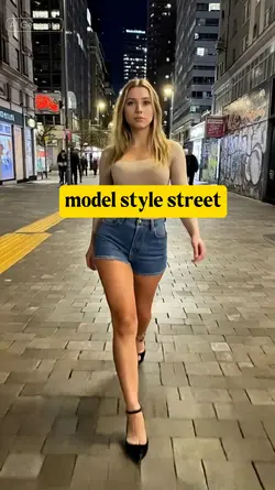 model style street