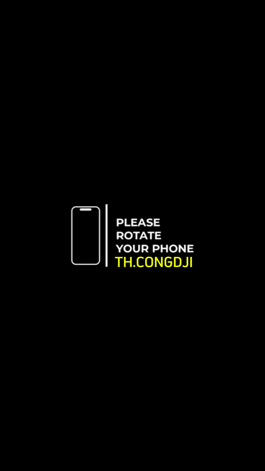 Por favor gire el teléfono