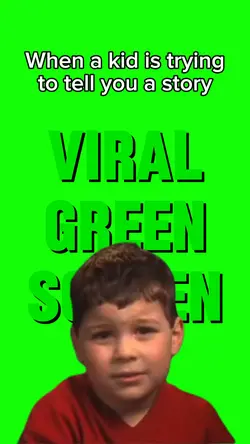 Kid telling a stor