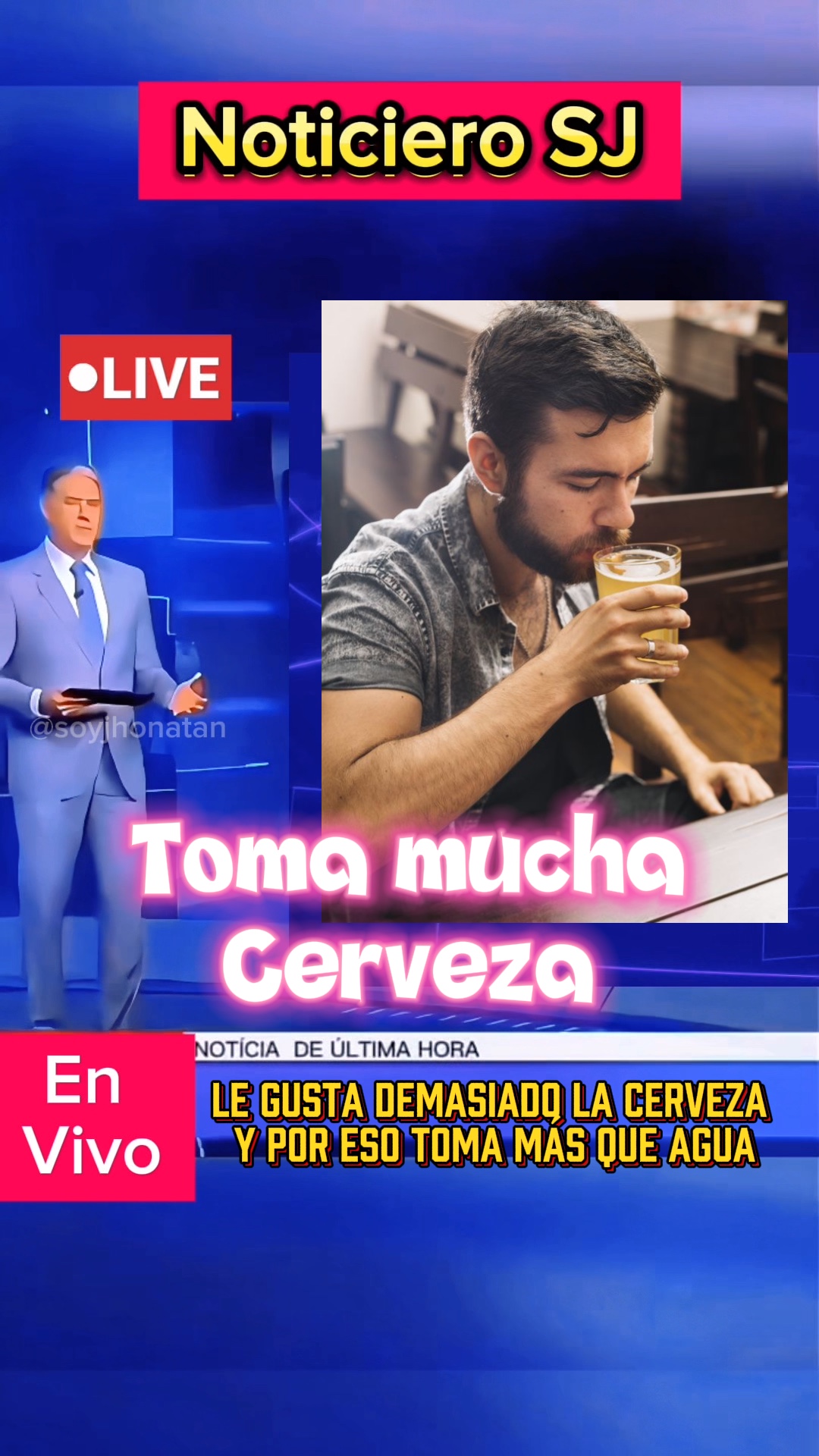 Toma mucha chela