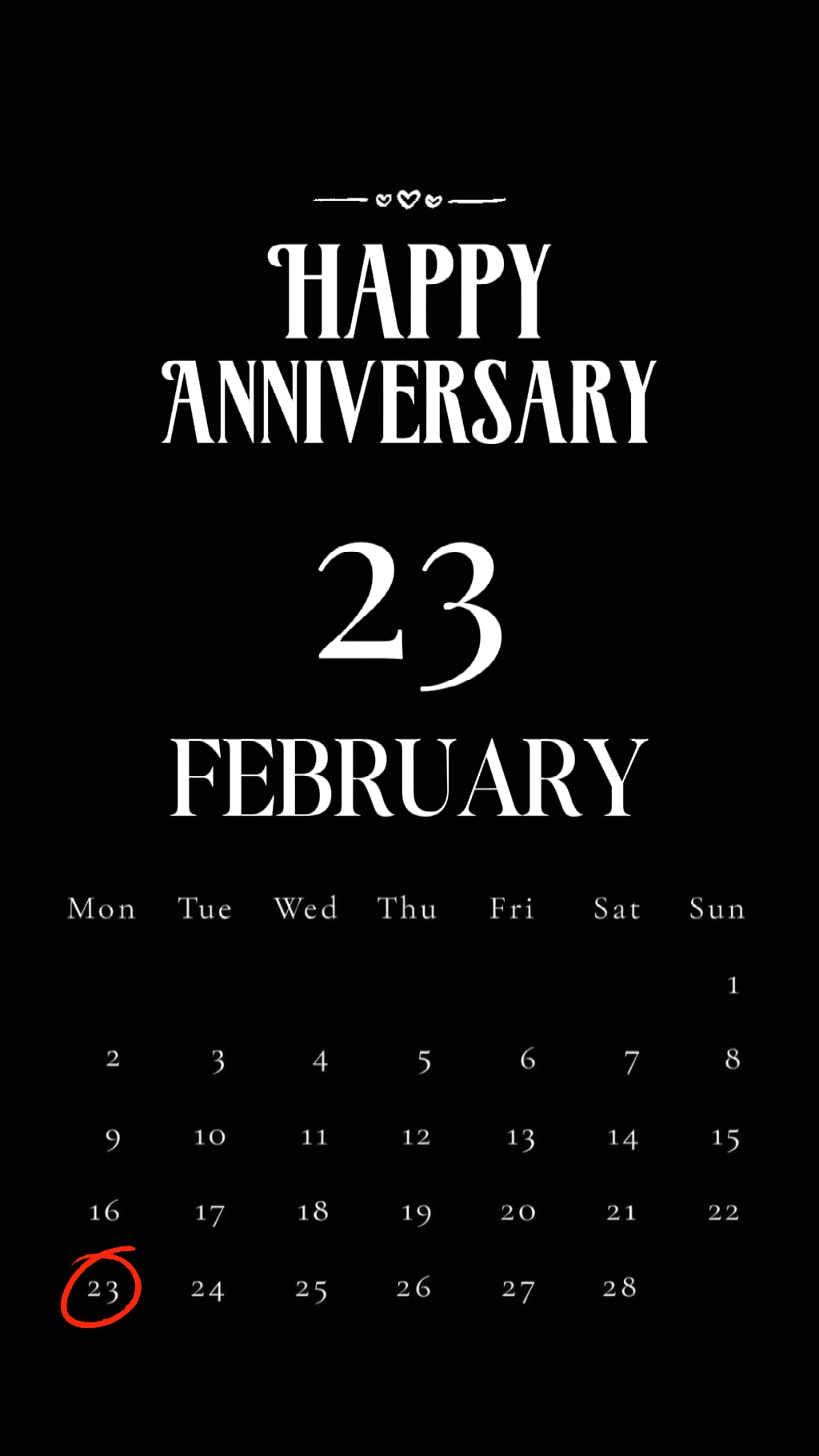 ANNIV 23 DE FEBRERO
