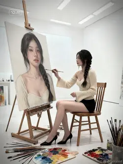 Trend vẽ bản thân 