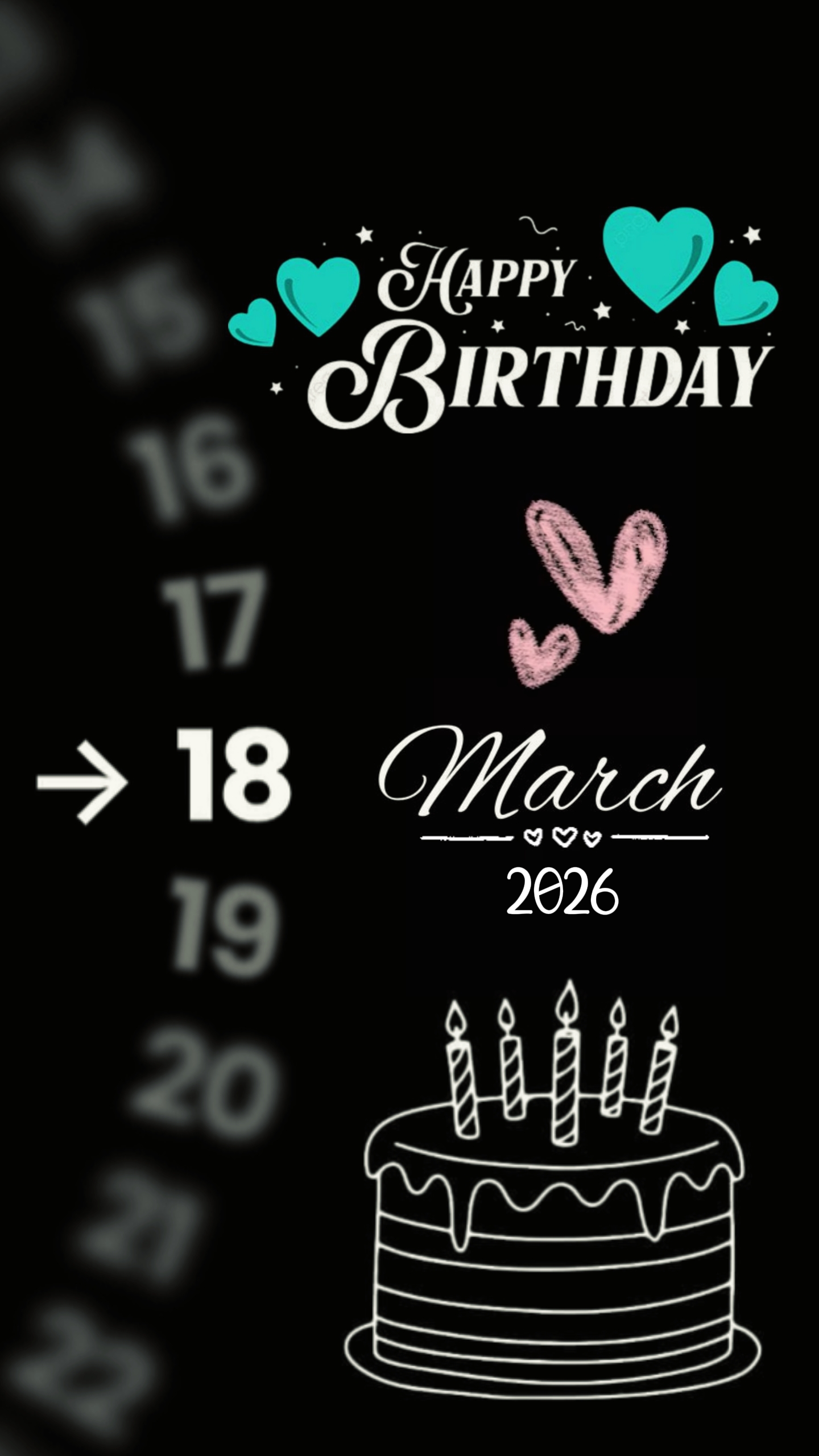Birthday my love 