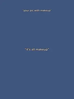 No makeup 