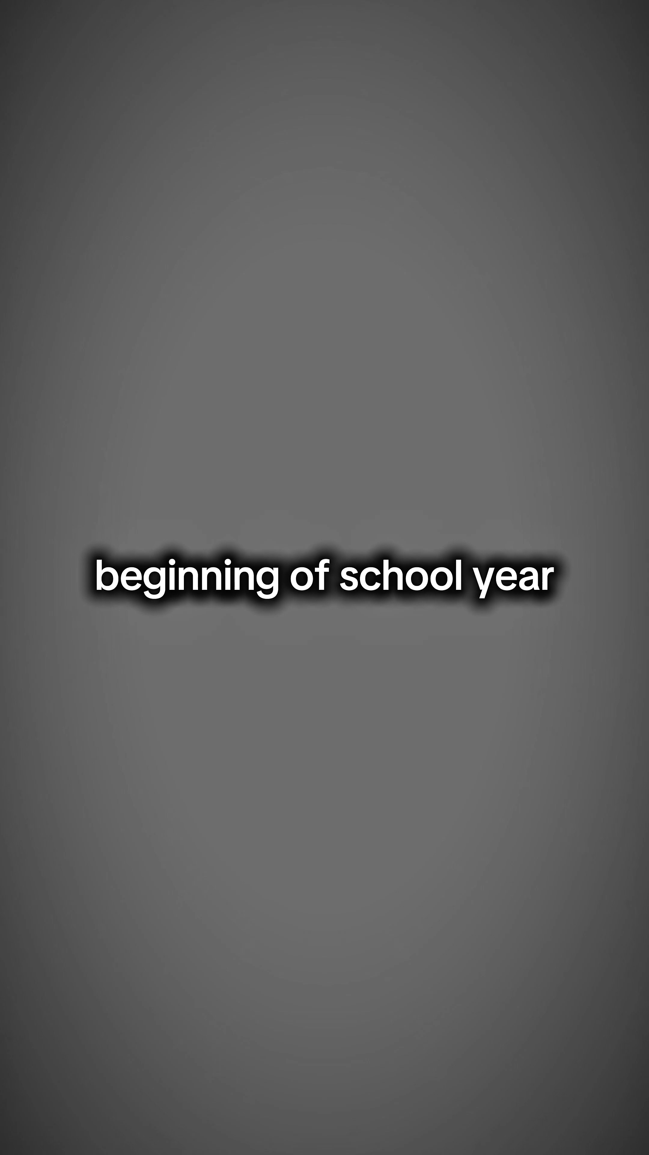 Schulanfang 