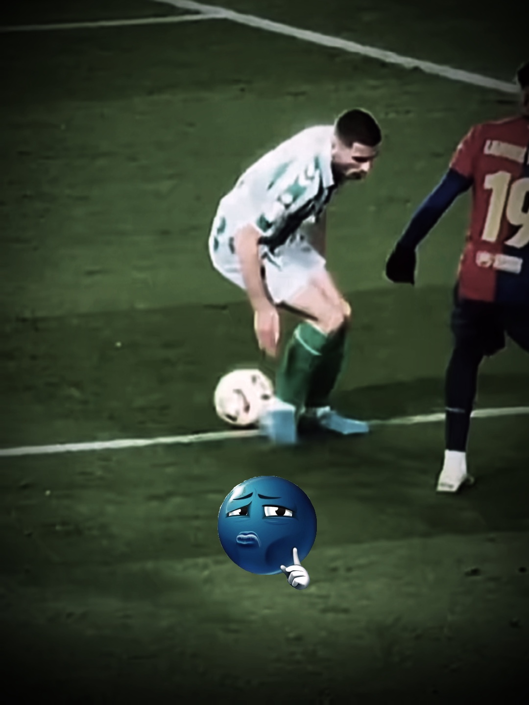 Azul emoji X Lamine