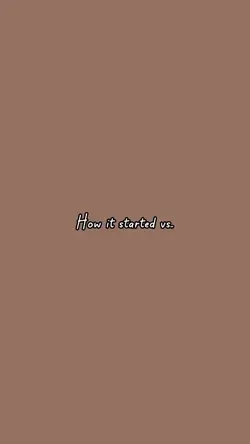 How It’s going..✨
