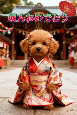 成人おめでとう