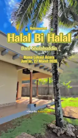 halal bihalal video 
