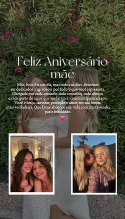 parabéns mãe