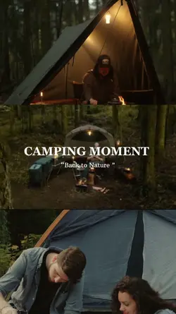 Camping Moment 