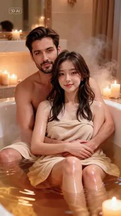 taking a bath togeth