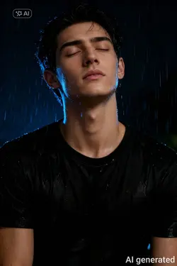 AI Rain Photoshoot