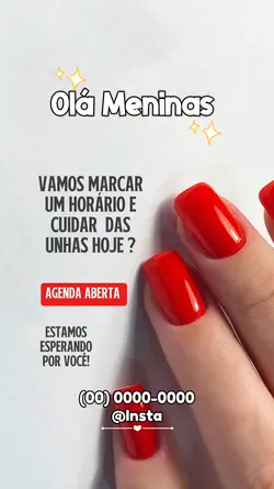 vamos marcar , unhas