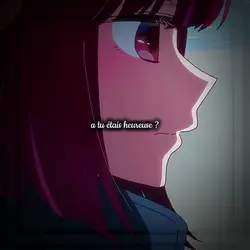 son regard était vid