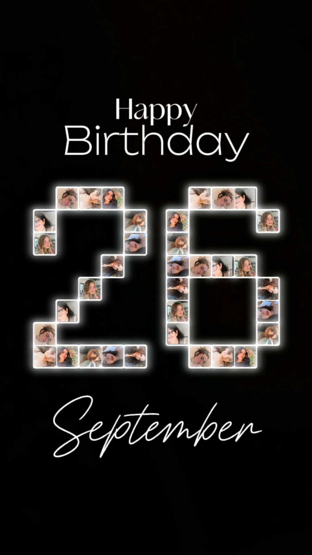 Aniversário 26 de setembro