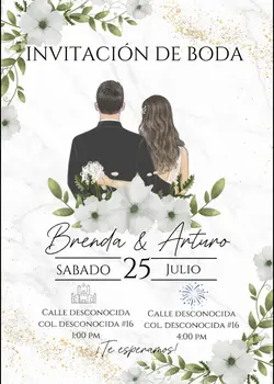 INVITACIÓN DE BODA 