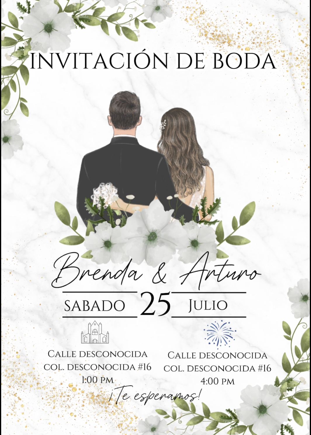 INVITACIÓN DE BODA 