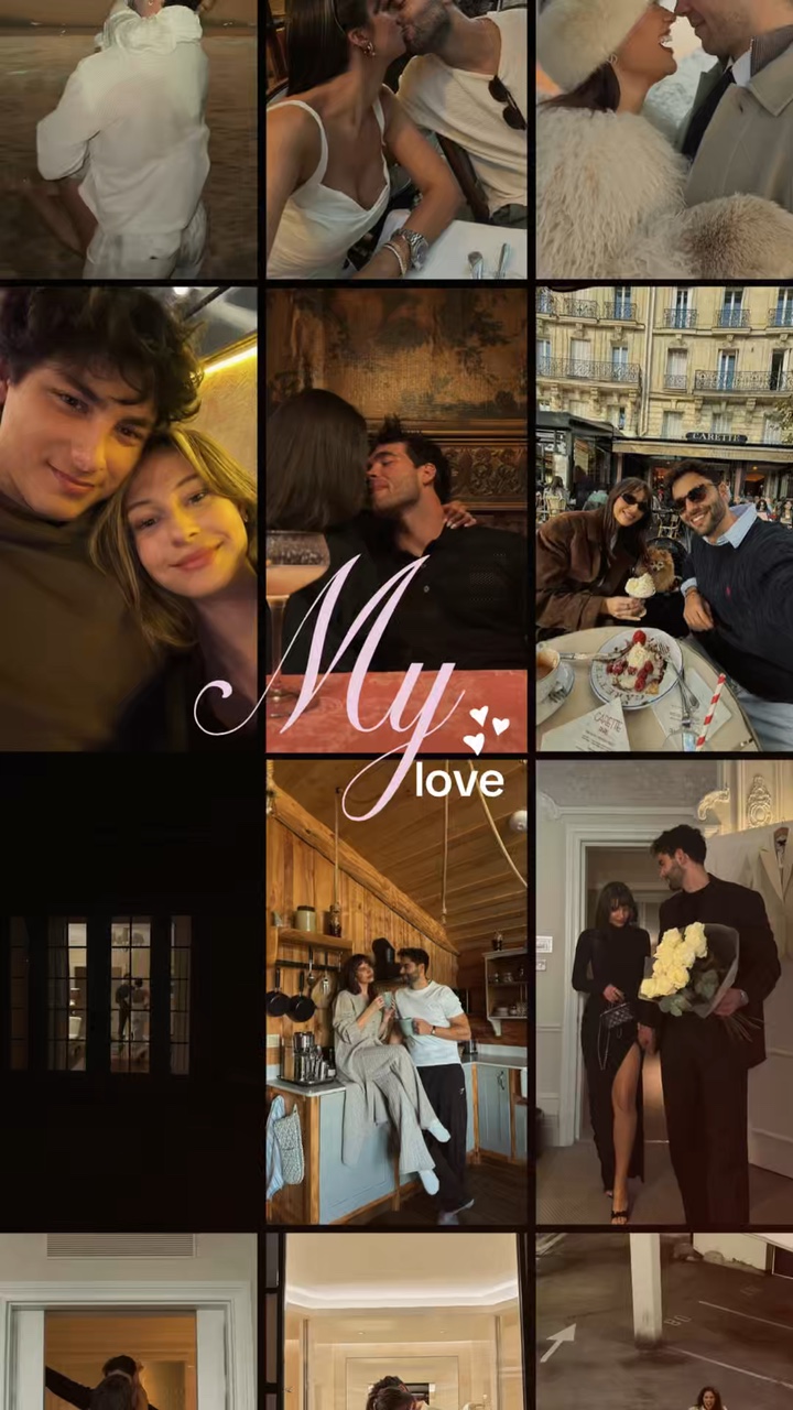9 photos collage 